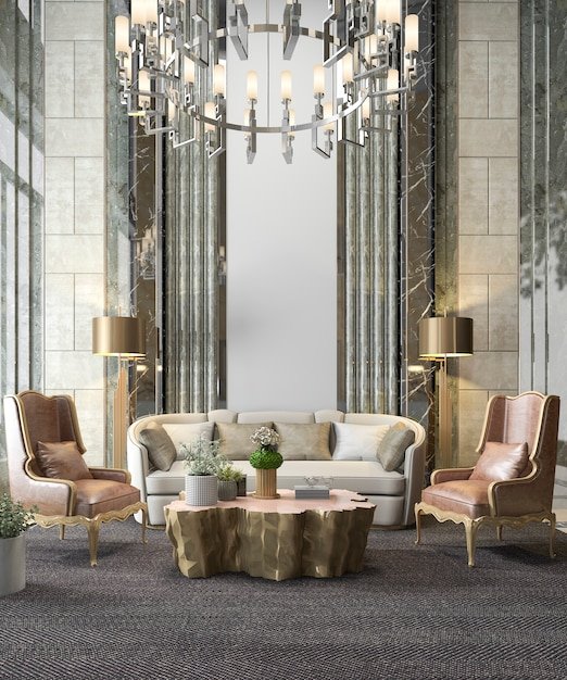 Luxury Villa Interior and