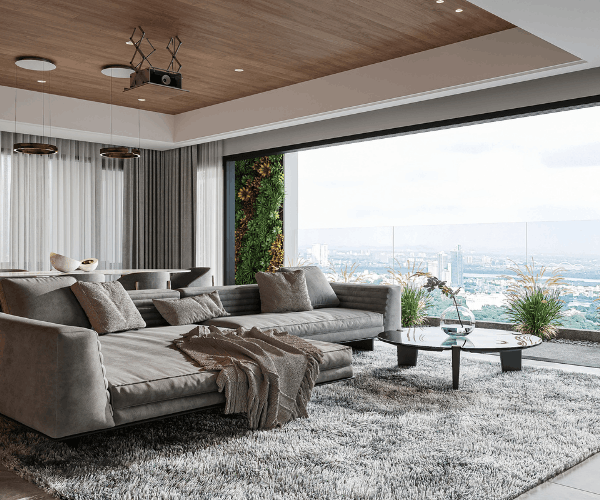 Penthouse False Ceiling Lighting Services