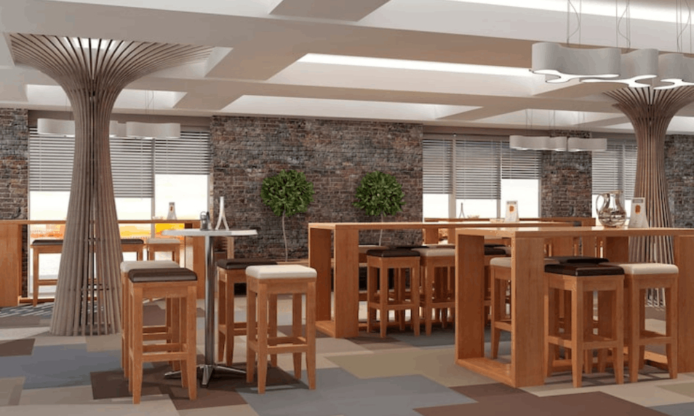 Restaurant and Café Interior 3D Design