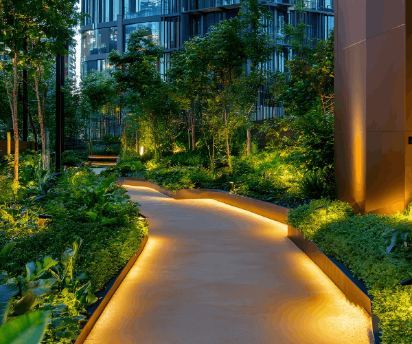 Sustainable Green Exterior Architecture